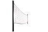 SR Smith Swim N€™ Spike Salt Pool Friendly Volleyball Residential Game | with 16' Net and Anchor | Black | S-VOLY