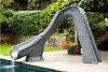 SR Smith Typhoon Pool Slide | Left Turn, Gray Granite | 670-209-58224