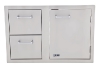 Lion Premium Grills Door Drawer Combo with Towel Rack | L3320